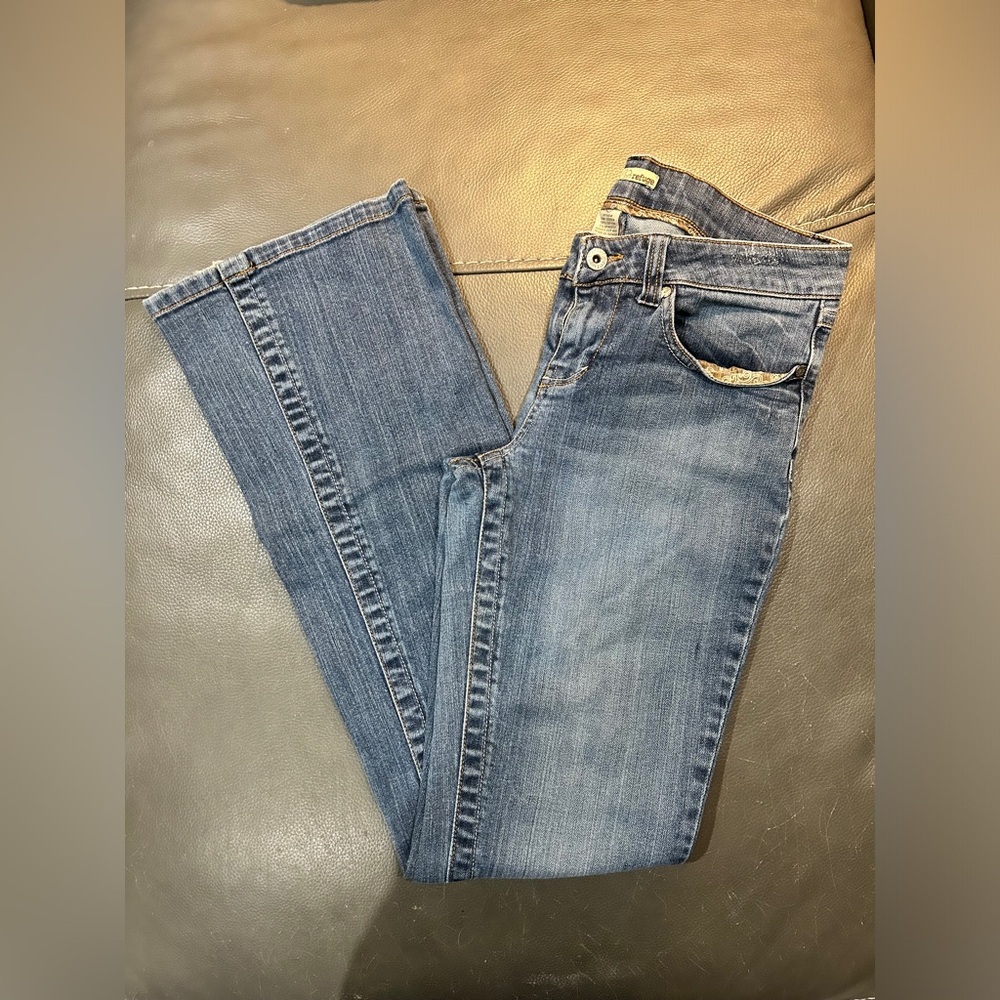 Refuge Classic Denim Wash Jeans size 9L Flare Bootcut Bellbottom Western - Picture 2 of 7
